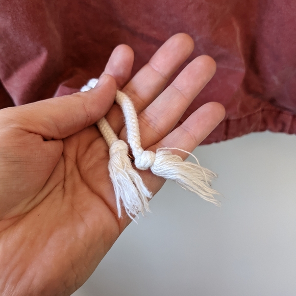 Vintage 90s/Y2K Anorak Distressed Wash Quarter Zip Pull Over Jacket - Picture 10 of 11